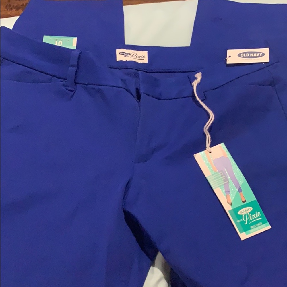 NWT old navy pixie pants size 10